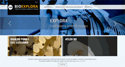 Desktop Screenshot of bioexplora.cat