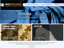 Tablet Screenshot of bioexplora.cat